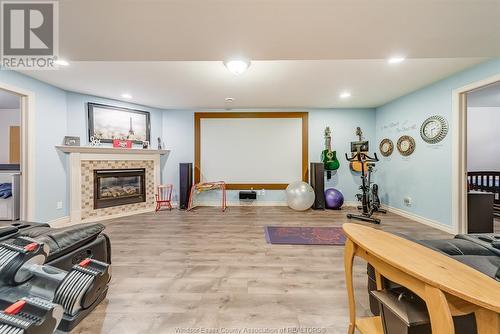 1041 Chelsea Park Way, Lakeshore, ON - Indoor With Fireplace