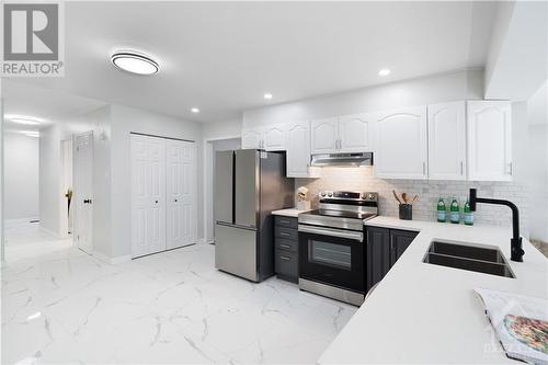 1233 Dussere Street, Ottawa, ON - Indoor Photo Showing Kitchen With Double Sink With Upgraded Kitchen