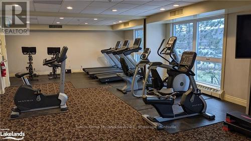 317 - 1235 Deerhurst Drive, Huntsville (Chaffey), ON - Indoor Photo Showing Gym Room