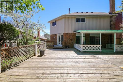 Main - 712 Edgewood Road, Pickering, ON - Outdoor With Deck Patio Veranda With Exterior