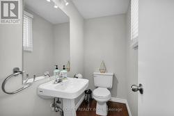 Main floor powder room - 