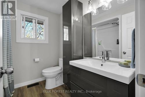 Renovated main bath with soaking tub/shower - 1405 Jalna Boulevard, London, ON - Indoor Photo Showing Bathroom