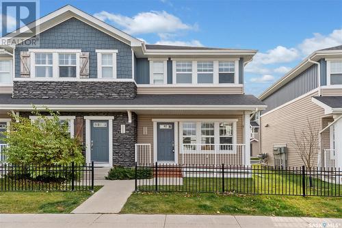 1113 Kolynchuk Link, Saskatoon, SK - Outdoor With Deck Patio Veranda With Facade