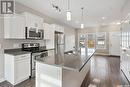 1113 Kolynchuk Link, Saskatoon, SK  - Indoor Photo Showing Kitchen With Double Sink With Upgraded Kitchen 