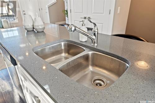 1113 Kolynchuk Link, Saskatoon, SK - Indoor Photo Showing Kitchen With Double Sink