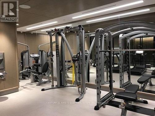 504 - 1 Edgewater Drive, Toronto, ON - Indoor Photo Showing Gym Room