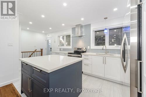 51 Allendale Road, Brampton, ON - Indoor Photo Showing Kitchen With Upgraded Kitchen