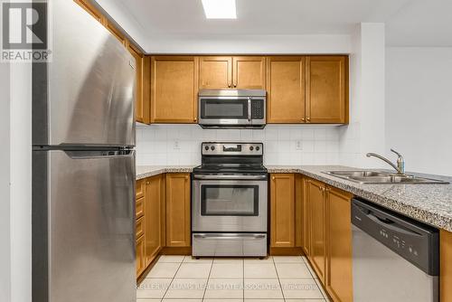 1004 - 3 Michael Power Place, Toronto, ON - Indoor Photo Showing Kitchen With Stainless Steel Kitchen With Double Sink