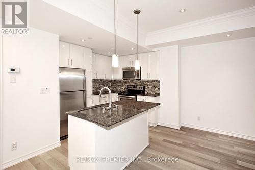 147 - 50 Carnation Avenue, Toronto, ON - Indoor Photo Showing Kitchen With Stainless Steel Kitchen With Upgraded Kitchen