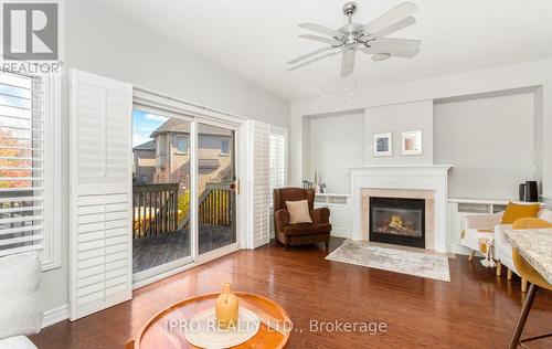 2419 Wasaga Drive, Oakville, ON - Indoor Photo Showing Living Room With Fireplace