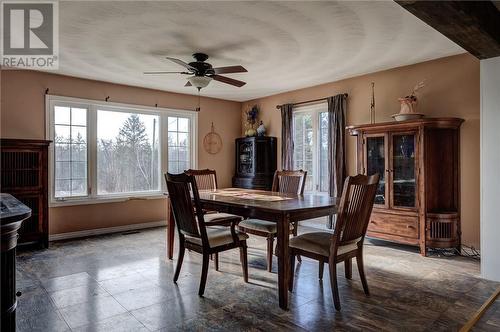 425 Langlois, Markstay-Warren, ON - Indoor Photo Showing Dining Room