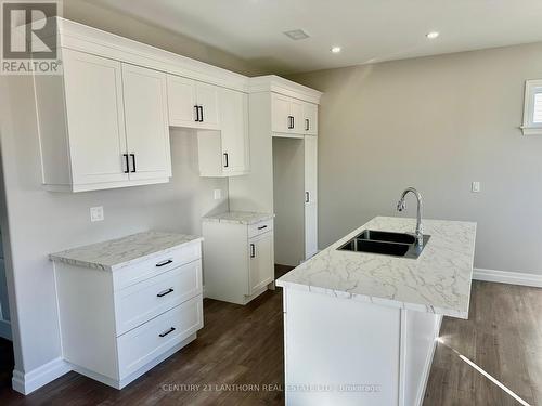 6 Gladstone Street, Madoc, ON - Indoor Photo Showing Kitchen With Double Sink