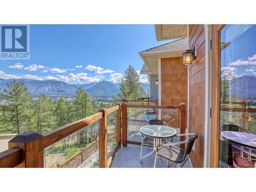 1904 Pineridge Mountain Link Unit# 12, Invermere, BC - Outdoor With Balcony With Exterior