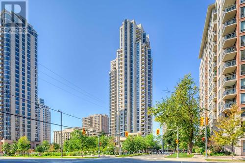 1723 - 500 Doris Avenue, Toronto, ON - Outdoor With Balcony With Facade