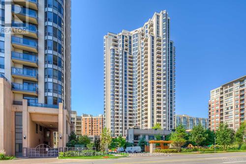 1723 - 500 Doris Avenue, Toronto, ON - Outdoor With Balcony With Facade