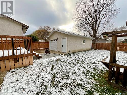 110 Petersmeyer Street, Regina, SK - Outdoor With Deck Patio Veranda With Exterior