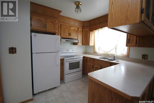 803 Woodward Avenue, Indian Head, SK - Indoor Photo Showing Kitchen With Double Sink