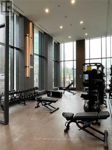 909 - 15 Holmes Avenue, Toronto, ON - Indoor Photo Showing Gym Room