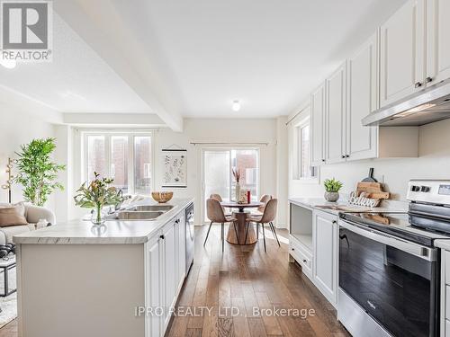 1191 Kettering Drive, Oshawa, ON - Indoor Photo Showing Kitchen With Double Sink With Upgraded Kitchen