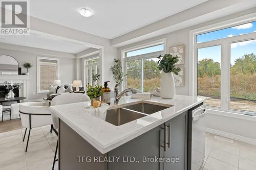 46 Broome Avenue, Clarington (Courtice), ON - Indoor Photo Showing Kitchen With Double Sink