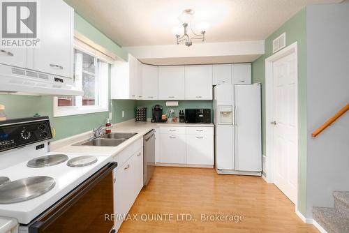 54 North Murray Street, Quinte West, ON - Indoor Photo Showing Kitchen With Double Sink