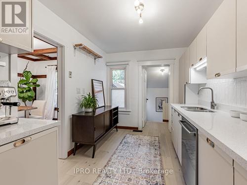 11 Phin Avenue, Toronto, ON - Indoor Photo Showing Kitchen With Double Sink