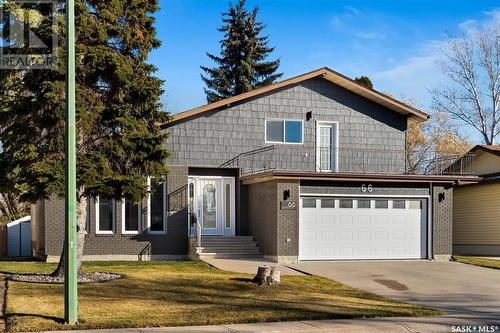 66 Houston Road, Regina, SK - Outdoor With Facade