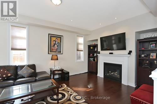 95 Hockley Avenue, Clarington, ON - Indoor Photo Showing Living Room With Fireplace