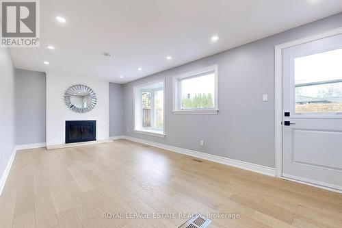 23 Crawford Drive, Ajax, ON - Indoor Photo Showing Other Room With Fireplace