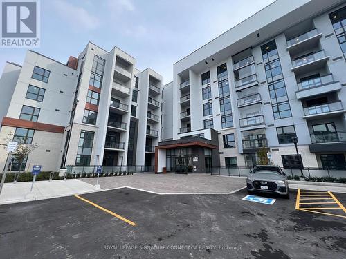 205 - 480 Gordon Krantz Avenue, Milton, ON - Outdoor With Balcony With Facade