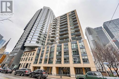 1307 - 76 Shuter Street, Toronto, ON - Outdoor With Balcony With Facade