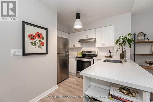 1307 - 76 Shuter Street, Toronto, ON - Indoor Photo Showing Kitchen With Stainless Steel Kitchen