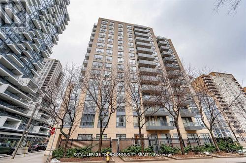 1307 - 76 Shuter Street, Toronto, ON - Outdoor With Balcony With Facade