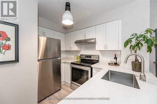 1307 - 76 Shuter Street, Toronto, ON - Indoor Photo Showing Kitchen With Stainless Steel Kitchen