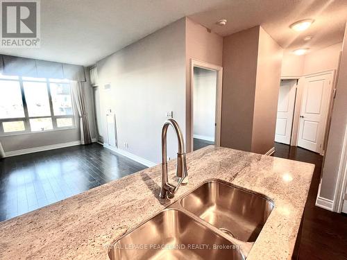 1117 - 10 Bloorview Place, Toronto, ON - Indoor Photo Showing Kitchen With Double Sink