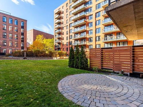 Patio - 102-400 Rue De L'Inspecteur, Montréal (Le Sud-Ouest), QC - Outdoor With Facade