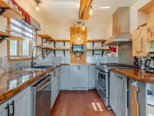 Kitchen - 35 Route De Buckland, Sainte-Claire, QC - Indoor Photo Showing Kitchen With Upgraded Kitchen