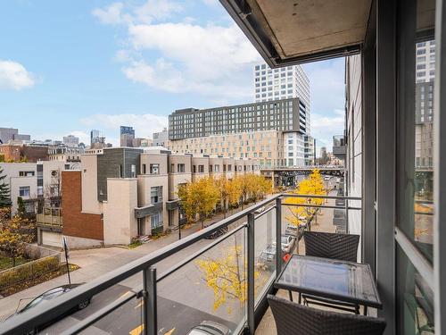 Balcony - 302-801 Rue De La Commune E., Montréal (Ville-Marie), QC - Outdoor With Balcony With Exterior