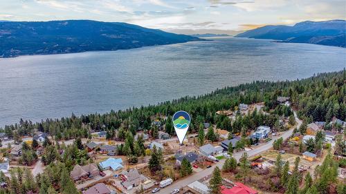 627 Mountain Drive, Vernon, BC - Outdoor With Body Of Water With View