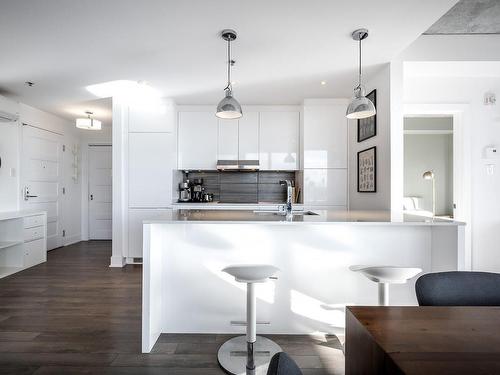 Cuisine - 606-2400 Rue Wilfrid-Reid, Montréal (Saint-Laurent), QC - Indoor Photo Showing Kitchen With Double Sink