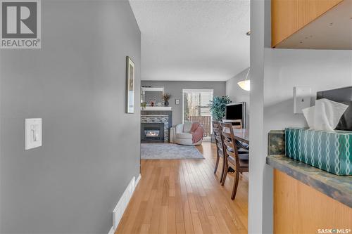 5028 Newport Road, Regina, SK - Indoor With Fireplace