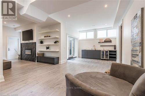 604 Maplehurst Avenue, Oakville, ON - Indoor Photo Showing Other Room With Fireplace