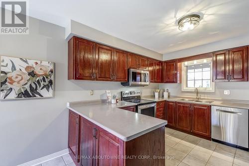 57 Niska Drive, Hamilton, ON - Indoor Photo Showing Kitchen With Double Sink