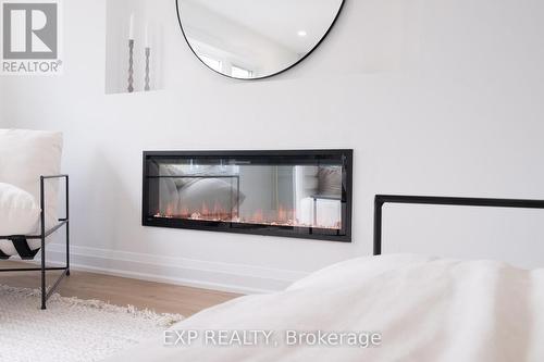 # Lower - 221 Federal Street, Hamilton, ON - Indoor With Fireplace