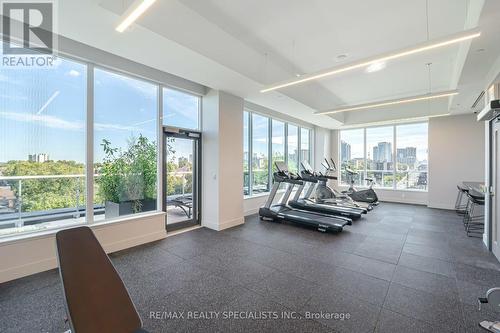 703 - 415 Main Street W, Hamilton, ON - Indoor Photo Showing Gym Room