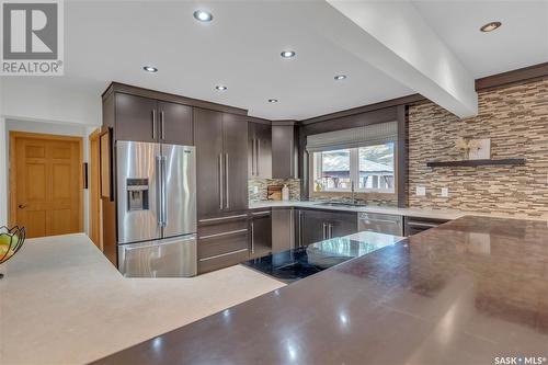 3378 Rae Street, Regina, SK - Indoor Photo Showing Kitchen With Upgraded Kitchen