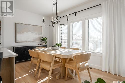 733 Sarazen Drive, Warman, SK - Indoor Photo Showing Dining Room