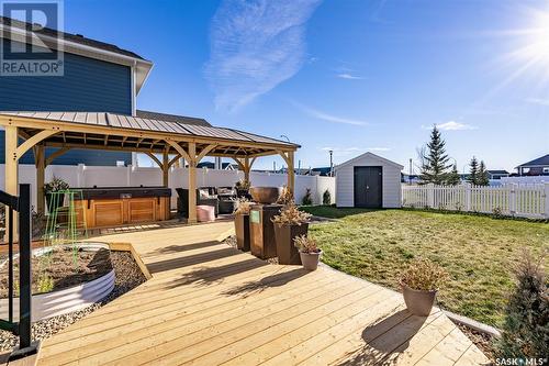 733 Sarazen Drive, Warman, SK - Outdoor With Deck Patio Veranda