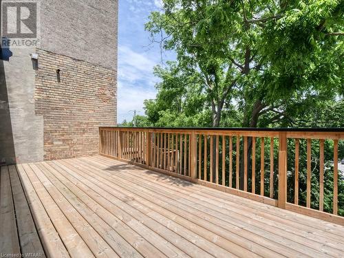 View of deck - 151 Thames Street S, Ingersoll, ON 