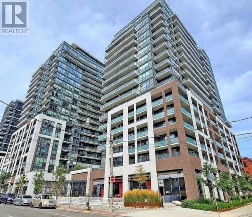 501 - 460 Adelaide Street E, Toronto, ON - Outdoor With Balcony With Facade